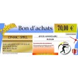 BON D'ACHATS DE 70€ "CADEAU"