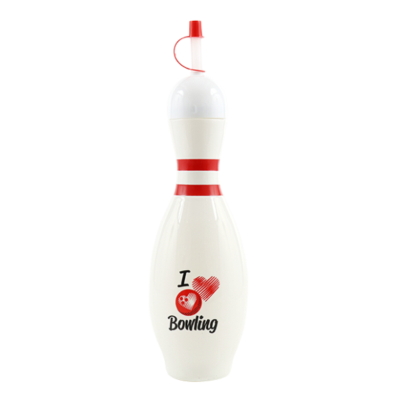 PIN SIPPER - QUILLE GOURDE "I LOVE BOWLING"