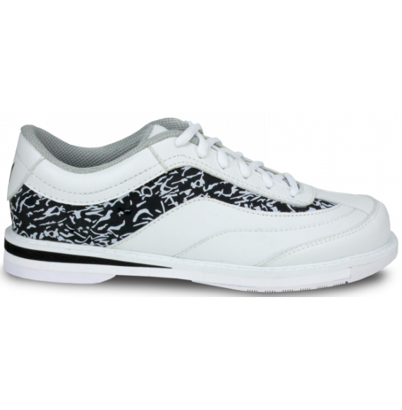 BRUNSWICK SHOES WOMEN'S INTRIGUE WHITE/BLACK RIGHT HAND
